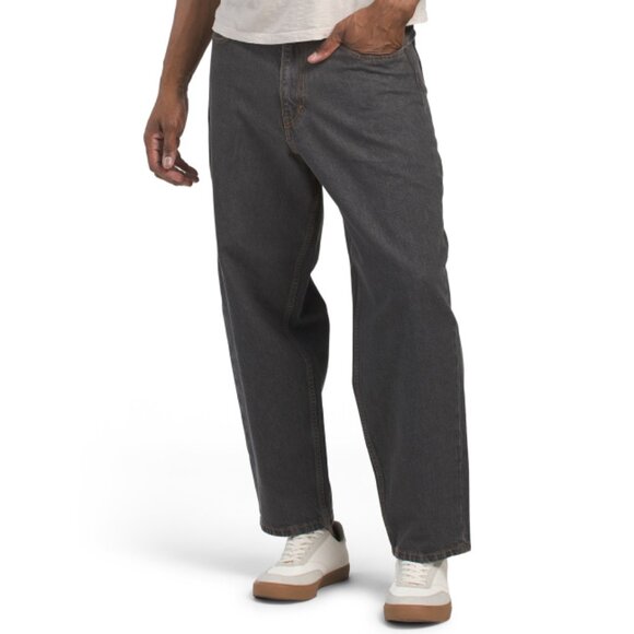 LEVIS Black Skate Super Baggy Jeans